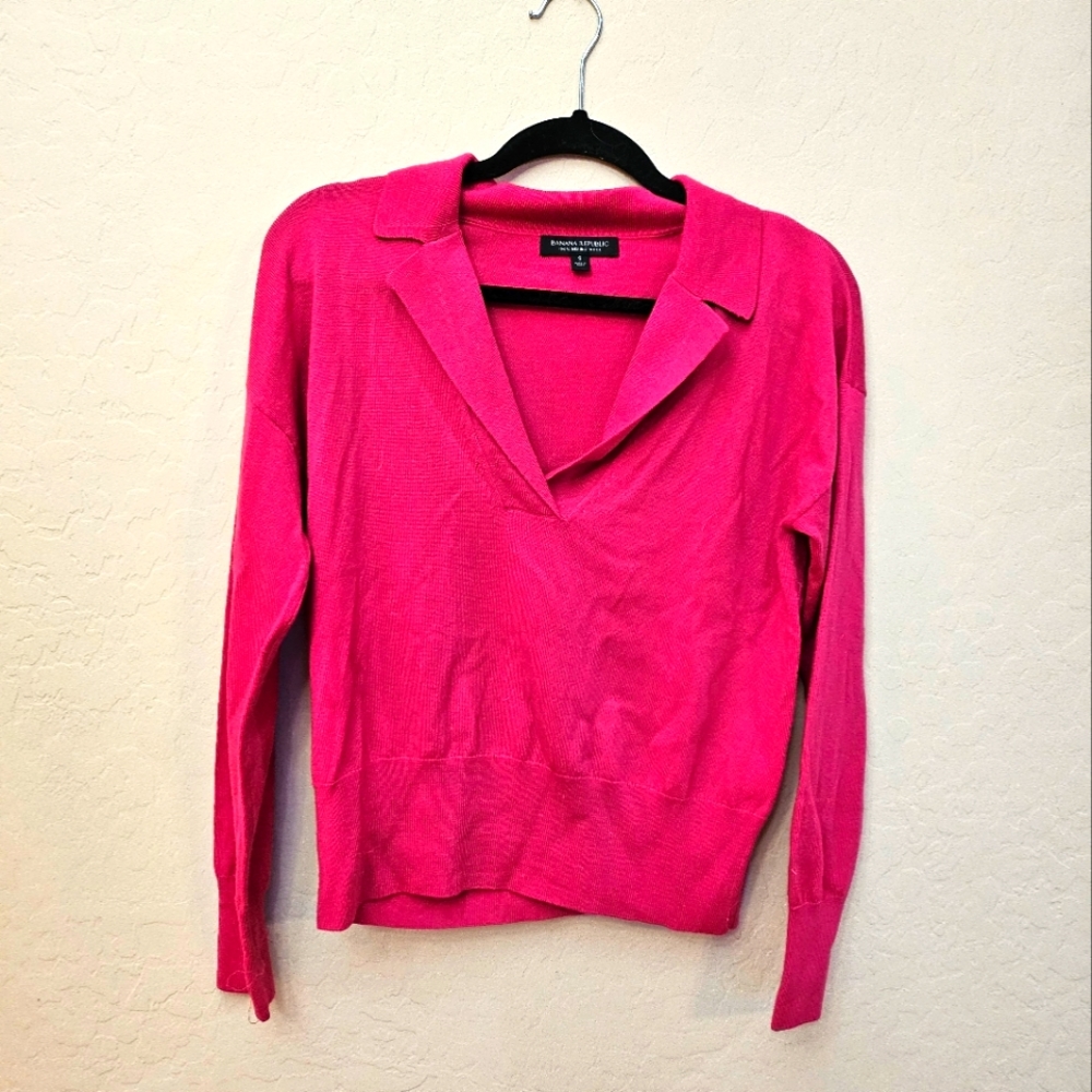 Banana Republic Polo Sweater